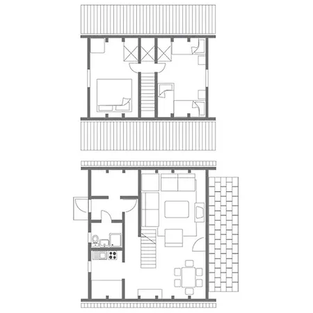 Ferienwohnpark Nurdachhaus Typ 8 Ndt 022 이멘슈타트암보덴지